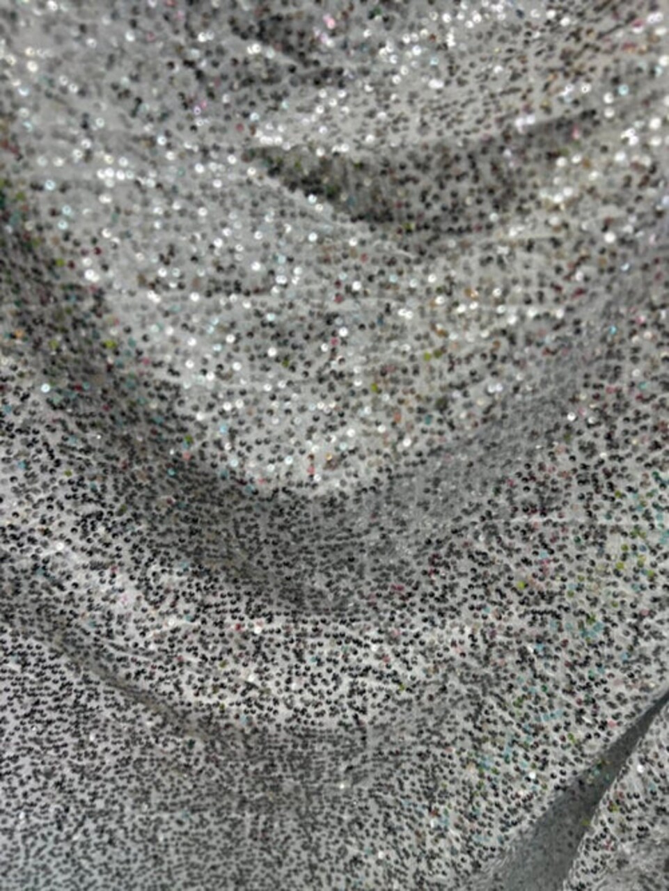 1 Yard Sequin Taffeta Fabric 50–54 inches Wide Sparkly Material for Costumes and Event Decor